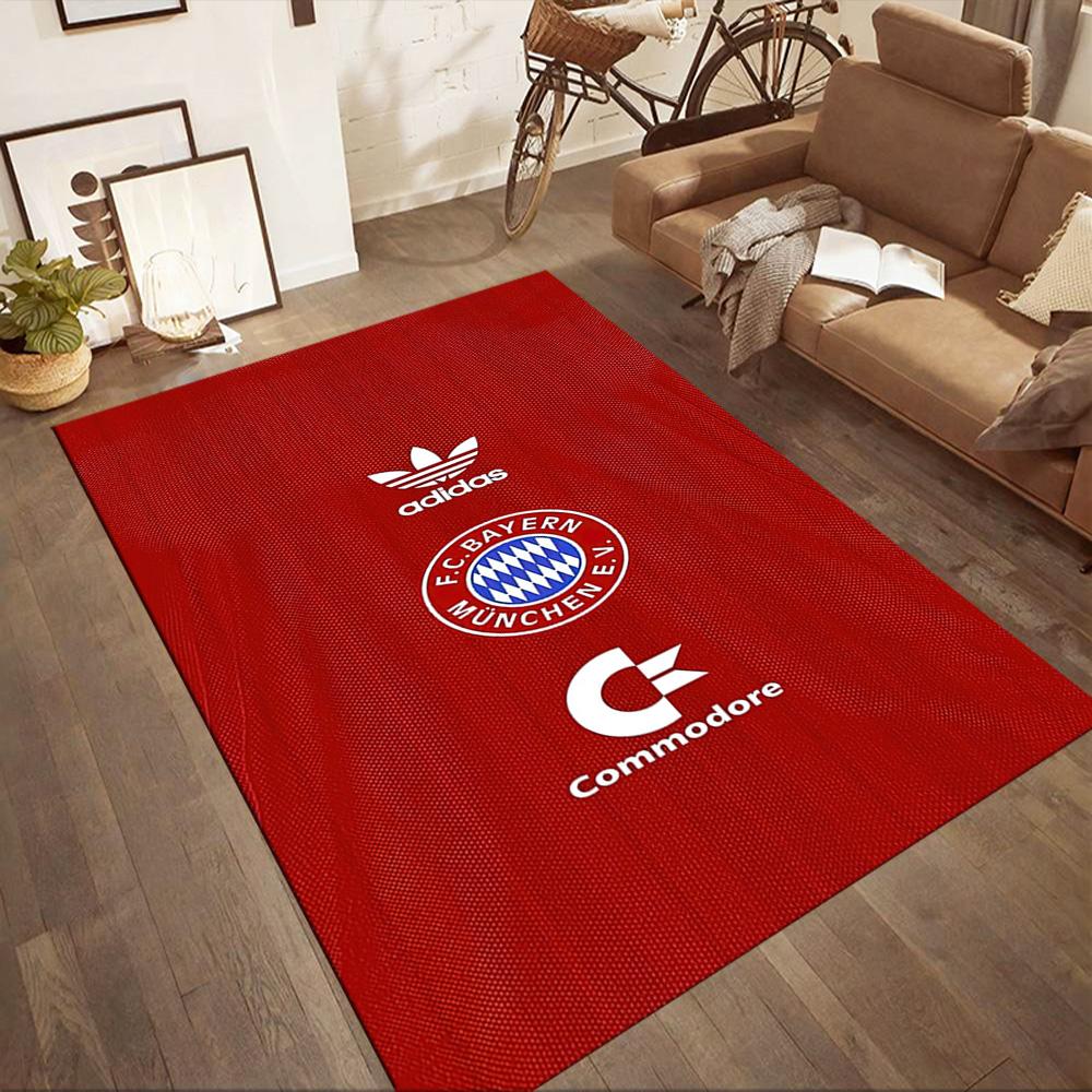 Bayern Munich Floor Rug Office Rug Suitable for Hallway Kitchen Foyer Game Room Antislip Carpet Anime Office Decor Perfect Gift for Friends & Family