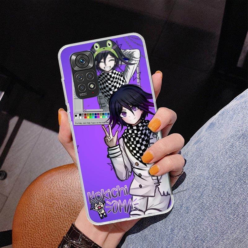 Danganronpa Kokichi Ouma Phone Case For Xiaomi Redmi Note 15 14 13 12S 12 11 Pro Plus 14S 11S 11E 10 10S 11T 5G Personalized Cov
