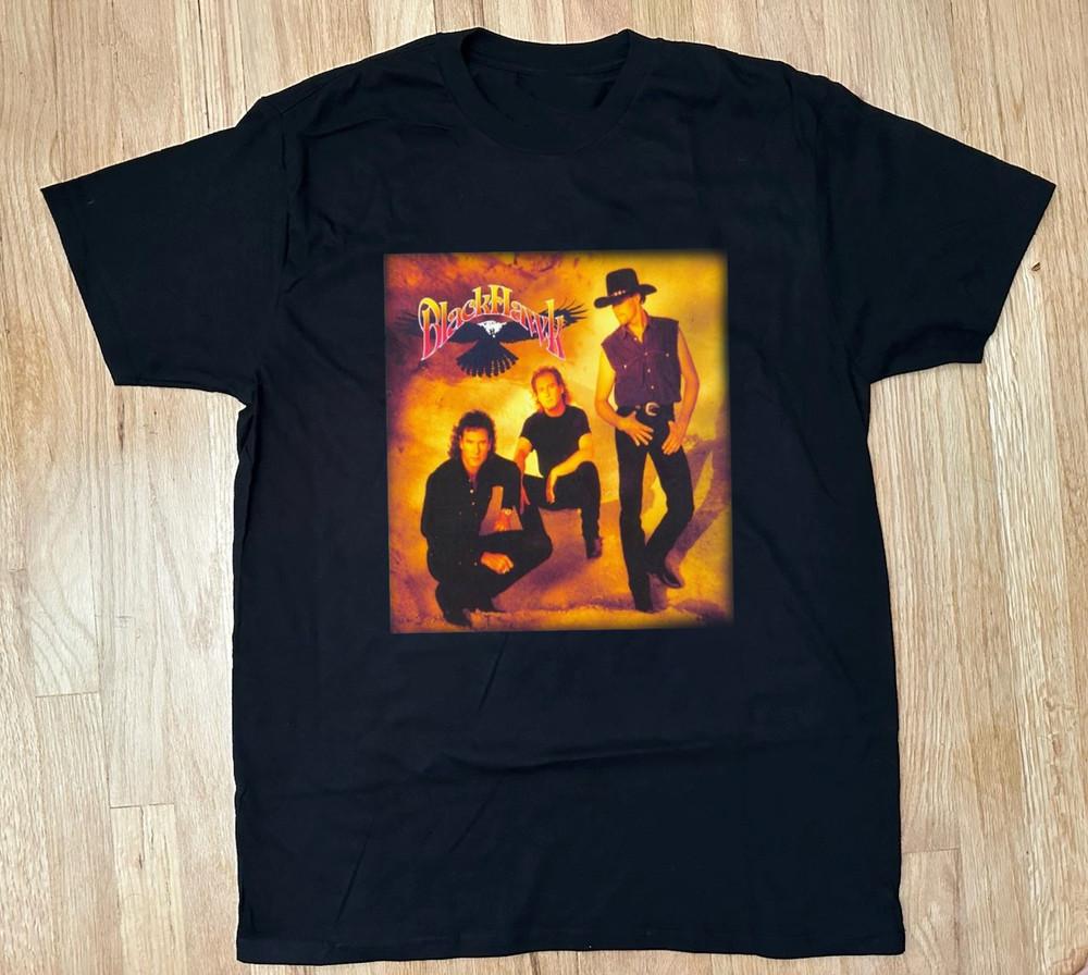 

Vintage 2011 Blackhawk Band Short Sleeve Black S-5XL Unisex Shirt AA321 Unisex T-Shirt S