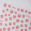 Fruit Party Nail Art Sticker Pineapple Pitaya Kiwi Fruit Apple Watermelon Strawberry Orange Pomegranate Peach Fig Manicure Decal