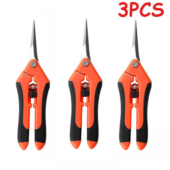 Ergonomic Pruner For Garden Work Gardening Scissors For Precise Cutting Of Plants Branches Fruits Essential Garden Scissors
