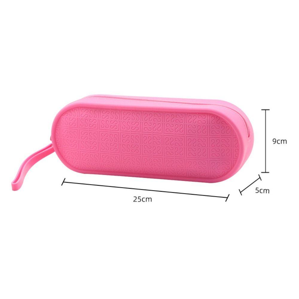 Vodotěsná taška na psací potřeby Silikonová kosmetická taška Odolná úložná taška