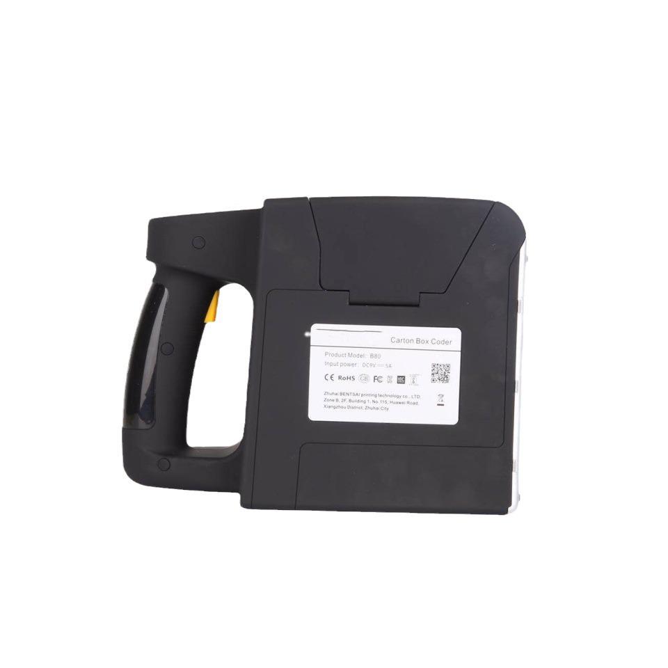 10cm Wide Handheld Inkjet Printer for Date Coding On Pearl Cotton, Wooden Boxes, and Cardboard