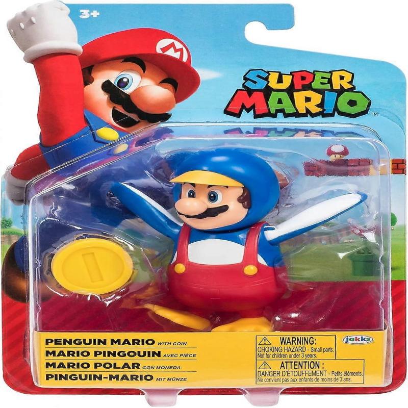 Super Mario - 4-Zoll-Figur Pinguin Mario Kinderspielzeug