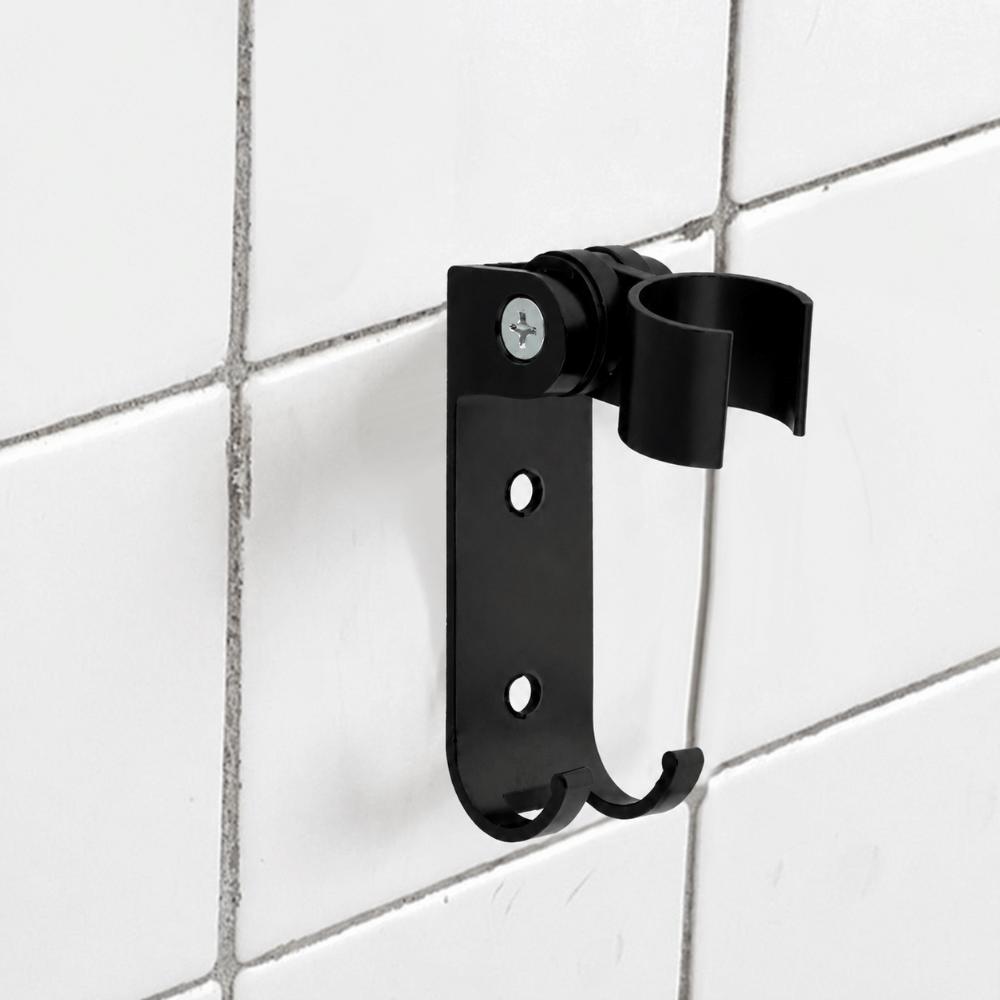2 Pack Wall Mounted Shower Head Bracket Adjustable Angle Shower Bracket Sturdy Shower Holder Shower