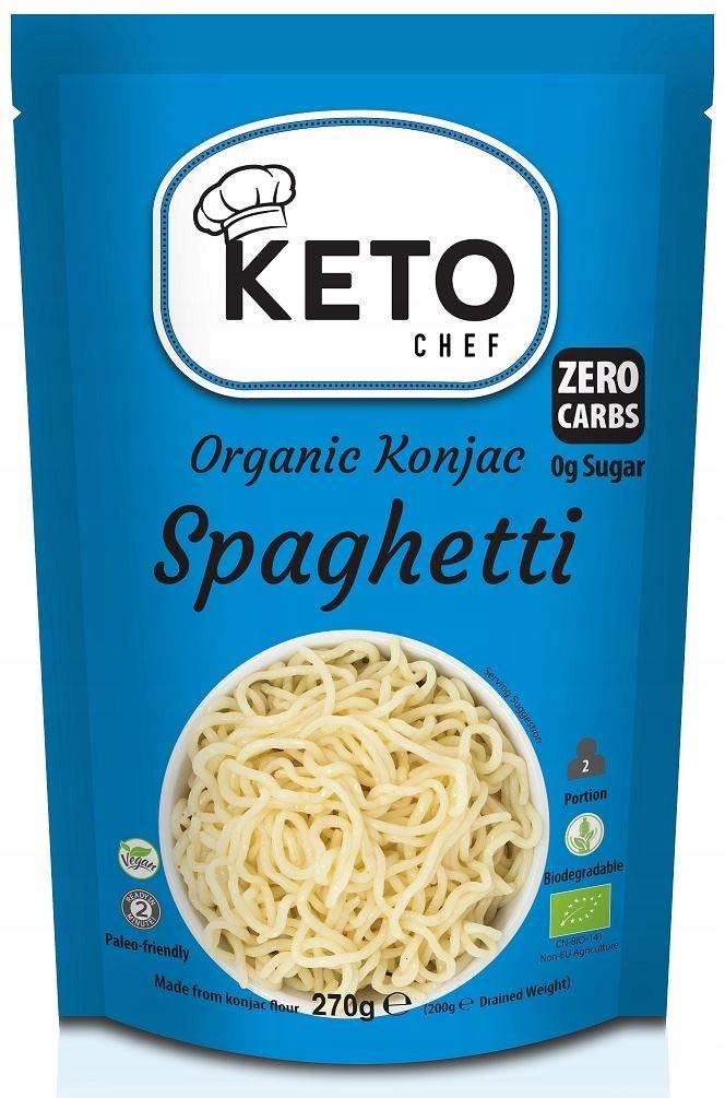 Keto Těstoviny (Konjakové špagety) Bio 270 g (200 g) - Keto šéfkuchař