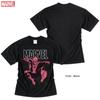 EVERSOUL Marvel Avengers Captain America Venom Short Sleeve T-Shirt, Men's Black, Size L [Parallel Import]