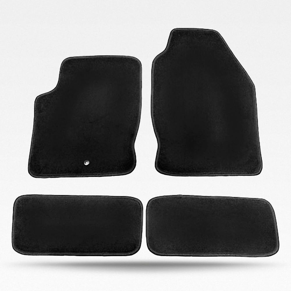 

Car Floor Mat, Compatible with 2000-2007 Ford Focus, Nylon Black Floor Liner Carpet Set, 4PCS бежевий