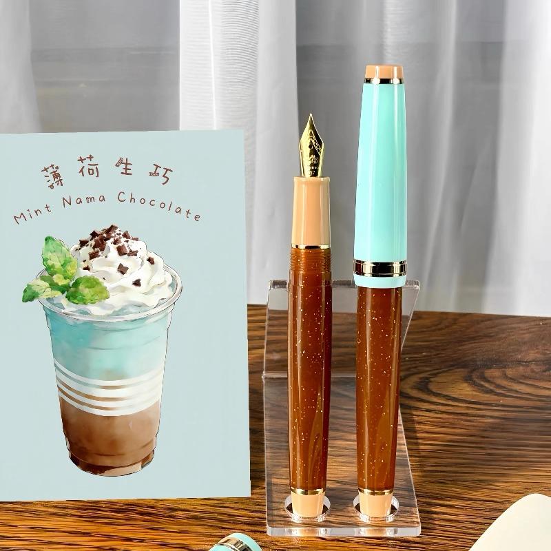 2026 Limited Edition Coffee Series ! JINHAO 82 Fountain Pen EF/F/M Gold Clip Writing Smooth Stationery Office School Supplies