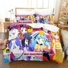 Zombie Lplus Saga Beding Set Single Twin Ful Quen King-Sized Dimensionsd Dimensions Bed Linen Set Adult People Kid Bedrom Duvetcover Sets Anime parure
