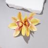 Women Hairpin Simulated Flower Shape Colorfast Hair Clip Back Head Hair Claw Daily Wear Party Hair Accessory