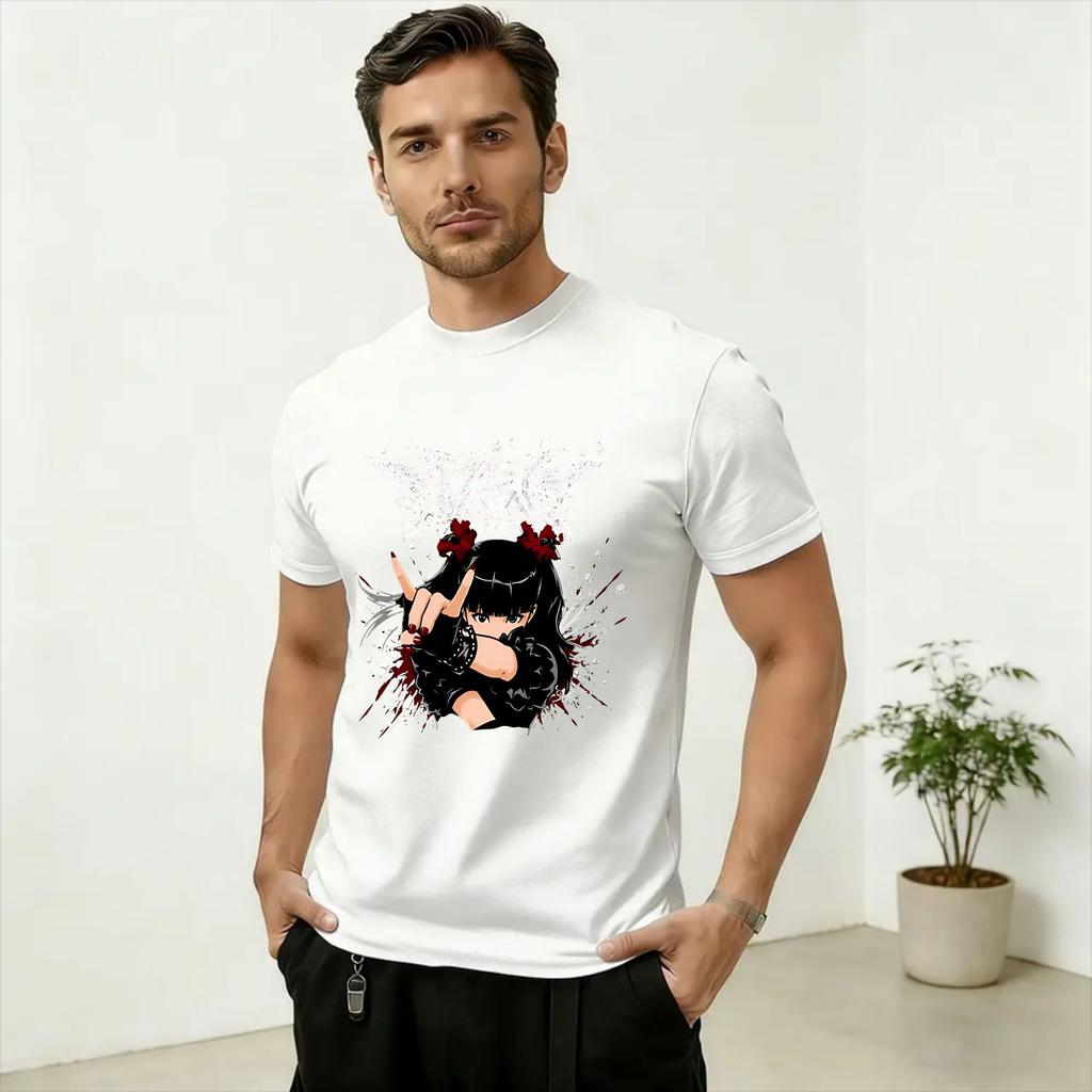 Vintage T Shirt Summer Babymetals Japan Band Fashion T Shirts Cotton Tshirt for Couple Y2K Classic Cheap Short Sleeve Top Tees