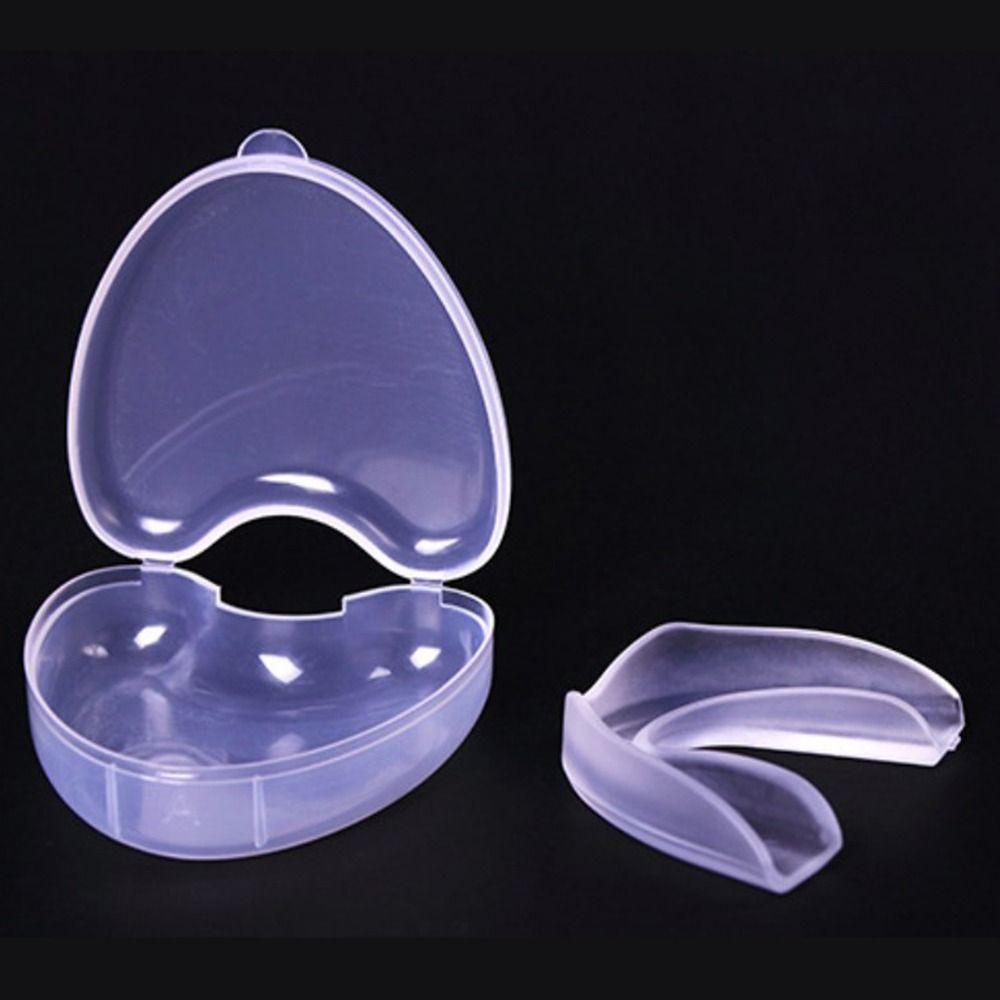 Brace Protection Boxing With Plastic Case Box Adults Mouthguard Teeth Protector Sports Mouth Guard
