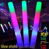 Customizable Colorful Flashing Foam Glow Sticks for Concerts
