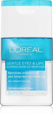 

Eye and Lip Makeup Remover for Sensitive Skin TU прозрачный