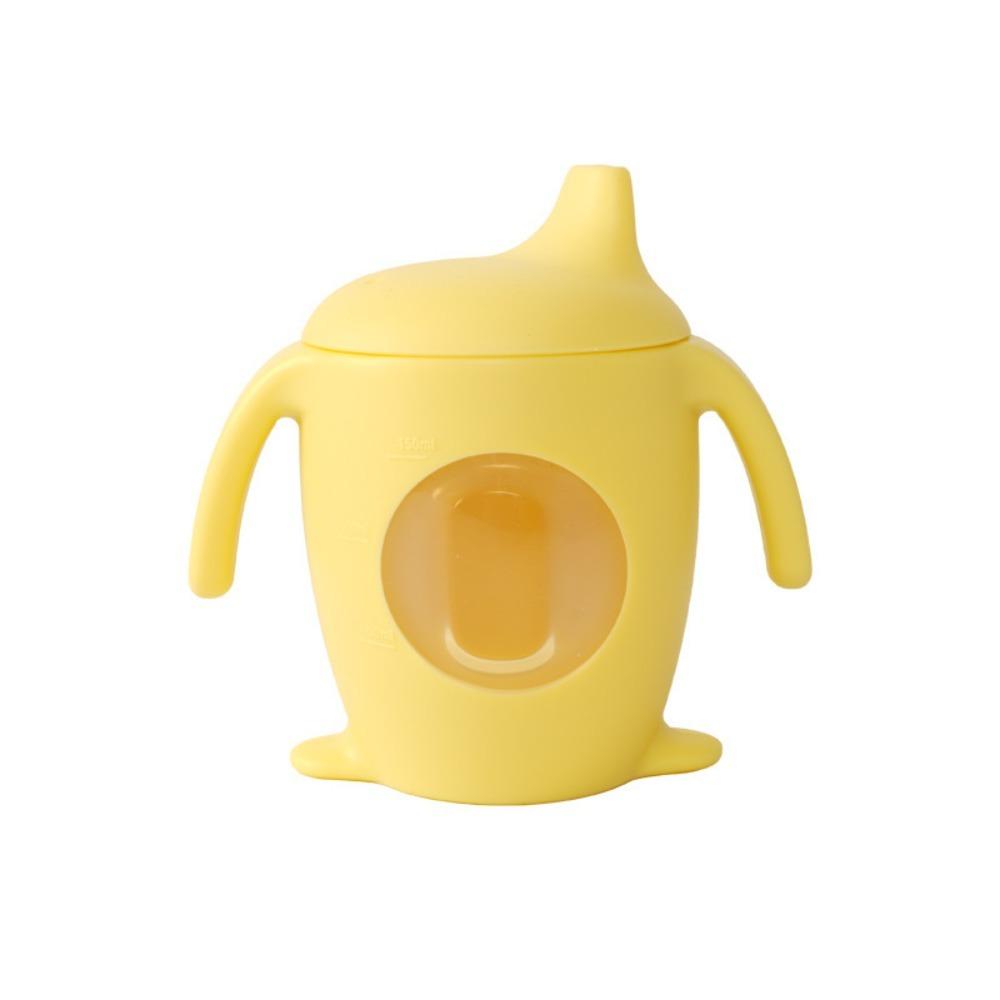 Leakproof Baby Water Bottle With Scale Anti Drop Duckbill Cup Portable Infant Cup Infant