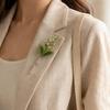 Flower Kind Brooch - Every Tells A Different Story, DIY Branch-Shaped Flower Insert Brooch Pins Charm Women Men Pin