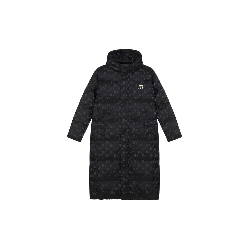 New MLB MONOGRAM Collection New York Yankees 24FW Down Jacket Unisex Black 3ADJM2146-50BKS