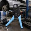 Cage Dust Boot Clamp Pivoting Gripping Surfaces for Garages