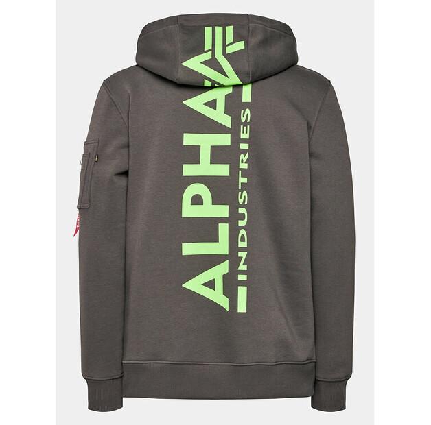 קפוצ'ון Alpha Industries עם הדפס גב