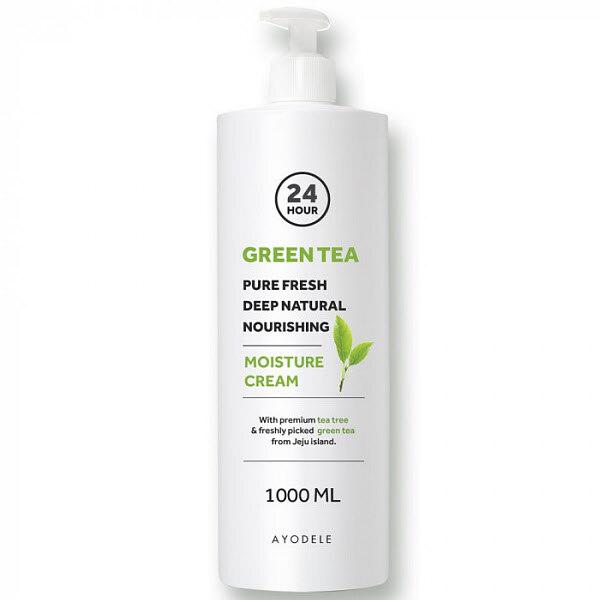 

[AYODELE] Green Tea Moisturizing Cream 1000ML (2745828)