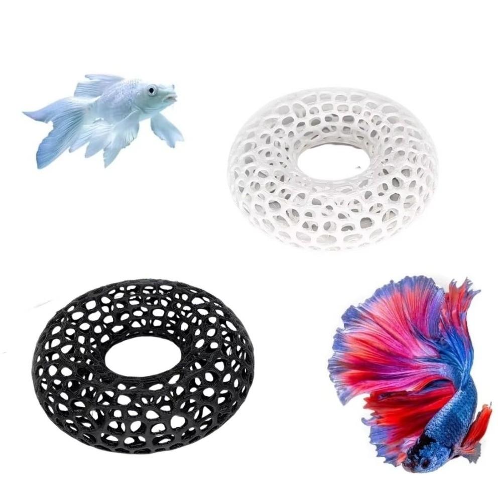 3D Printed Aquarium Fish Shelter Porous Structure Shrimp Shelter Cave  Shrimp Resting