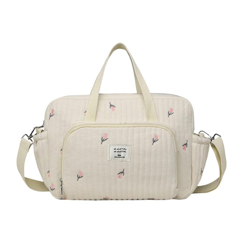 

Travel Diaper Storage Bag Mom Bag Crossbody Bag Multiple Compartment Shoulder Bags Large Capacity Pram Hanging Bag