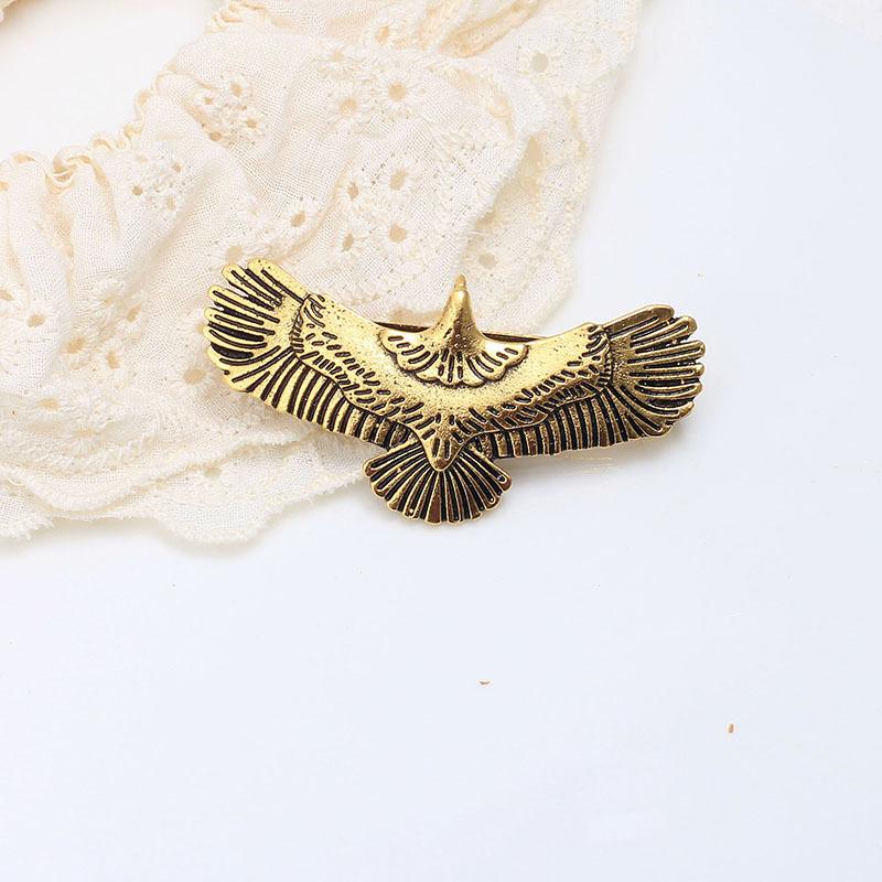 Popular Retro Eagle Spring Hairpin Trendy Hairpin Female Viking Nordic Norwegian Hair Accessories