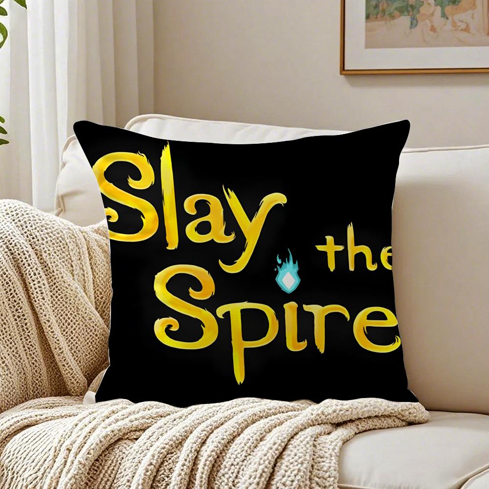 Slay the SSpire 2 Cushion Cover Pillowcase Antidustmite Living Room Sofa Decor Cushion Room