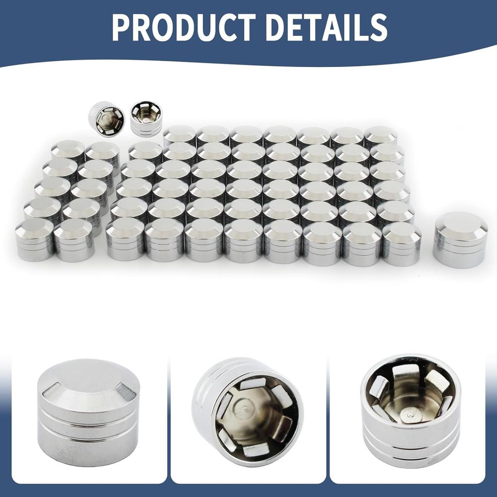 Motorcycle Bolt Covers Engine Bolt Toppers Caps Kit for Harley Touring Road King Street Glide Road Glide Electra Glide Softail Breakout Dyna Fat Bob