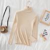 Women Fall Turtleneck Sweater Knitted Soft Pullovers  Basic Soft Sweaters
