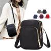 Multi Layer Mobile Phe Bag Mini Nyl Crossbody Bag Lightweight Armband Bag For Outdoor Sport Running