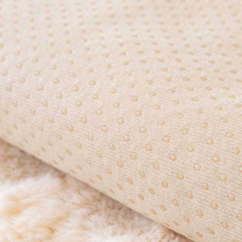 Warm Pink Plush Sofa Towel Soft Rabbit Winter Thickened Sofa Cover Cloth Non-slip Universal Pillowcover Home Protective Mat