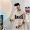 Men T-Shirts Letter Graphic Print Fashion Brand Tees for Men Oversize Tshirts Men Clothing Casual Tee Man Summer Korean Retro