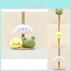 Adorable Japanese Plush Toy Frog Keychain Cute Cinnamon Dog Chick Doll Accessory