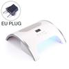 2-IN-1 Nail Dust Collector And Nail Drying Lamp 80W Nail Dust Extractor Nails Art Manicure Nail Vacuum Cleaner Gel Polish Dryer