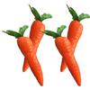 Fake Vegetable Artificial Simulated Foam Carrot Durable DIY Carrot Model 3D Fake Vegetable Props Home Decor