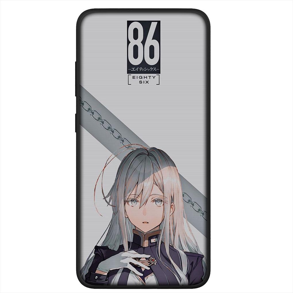 Anime 86 Eighty Six Wallpaper Cover Case for Samsung Galaxy S24 S23 Fe Ultra A55 A35 A24 A15 A05 M55 M15 Plus A02 A03 A70 S7