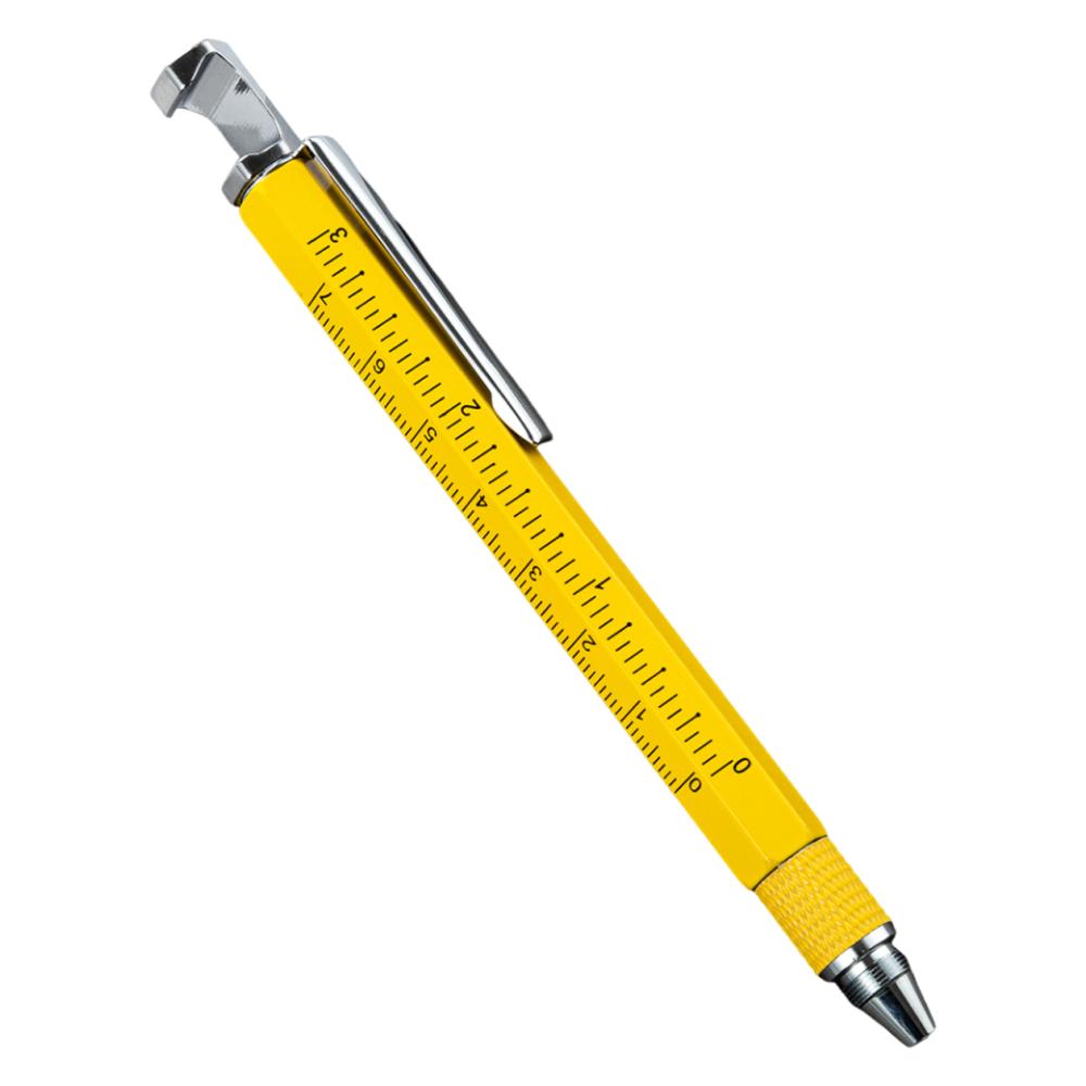 Detachable Ballpoint Pen Portable Measure Technical Ruler  Engineer Carpenter Work