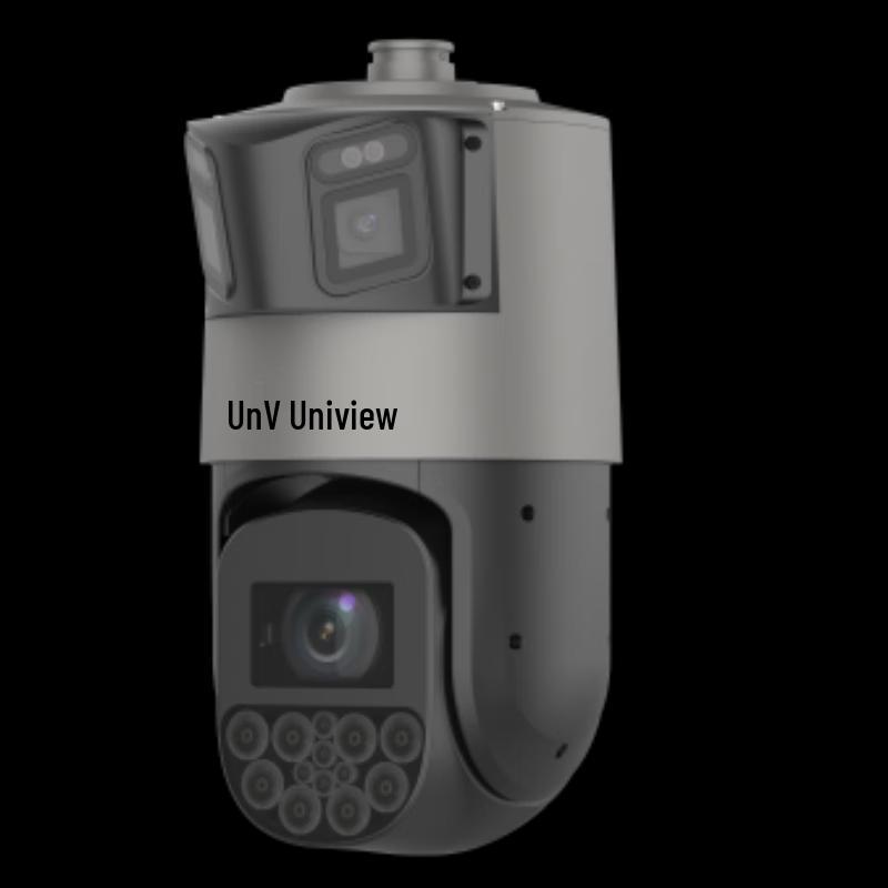 

Uniview 6MP+4MP Ultra Starlight Panoramic Dual-Lens Bullet PTZ Camera CN plug (adapter included)