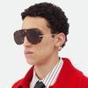 Anti-UV Women  Round  Sunglasses Trendy Oversized Shades Eyeglasses Retro Men Sun Glasses  Pilot