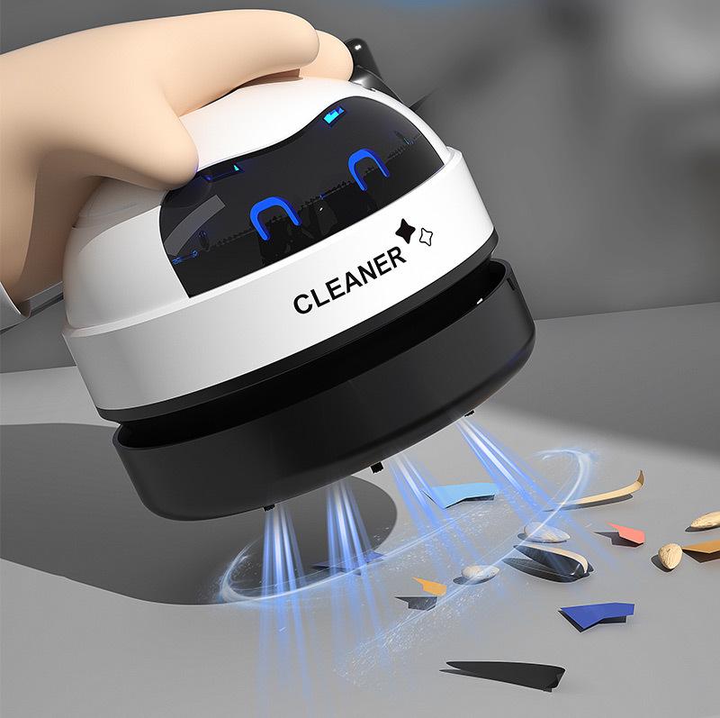 Přenosný chytrý ruční vysavač s USB nabíjením a silným sáním