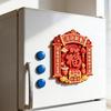 Year of The Horse Refrigerator Magnet Chinese Style 3D Cartoon Horse Fridge Magnet Home Kitchen New Year Decoration