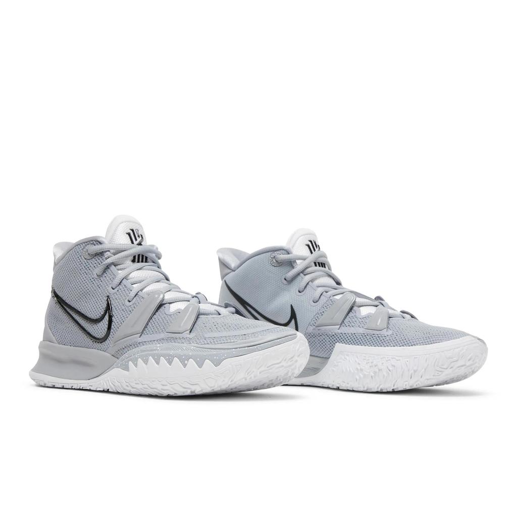 Nike Kyrie 7 TB 'Wolf Grey' (Unisex) Wolf Grey / White / Black Basketball Shoes DA7767 006