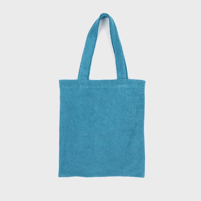HTR152 Holiday Terry Shoulder Bag Aqua Blue