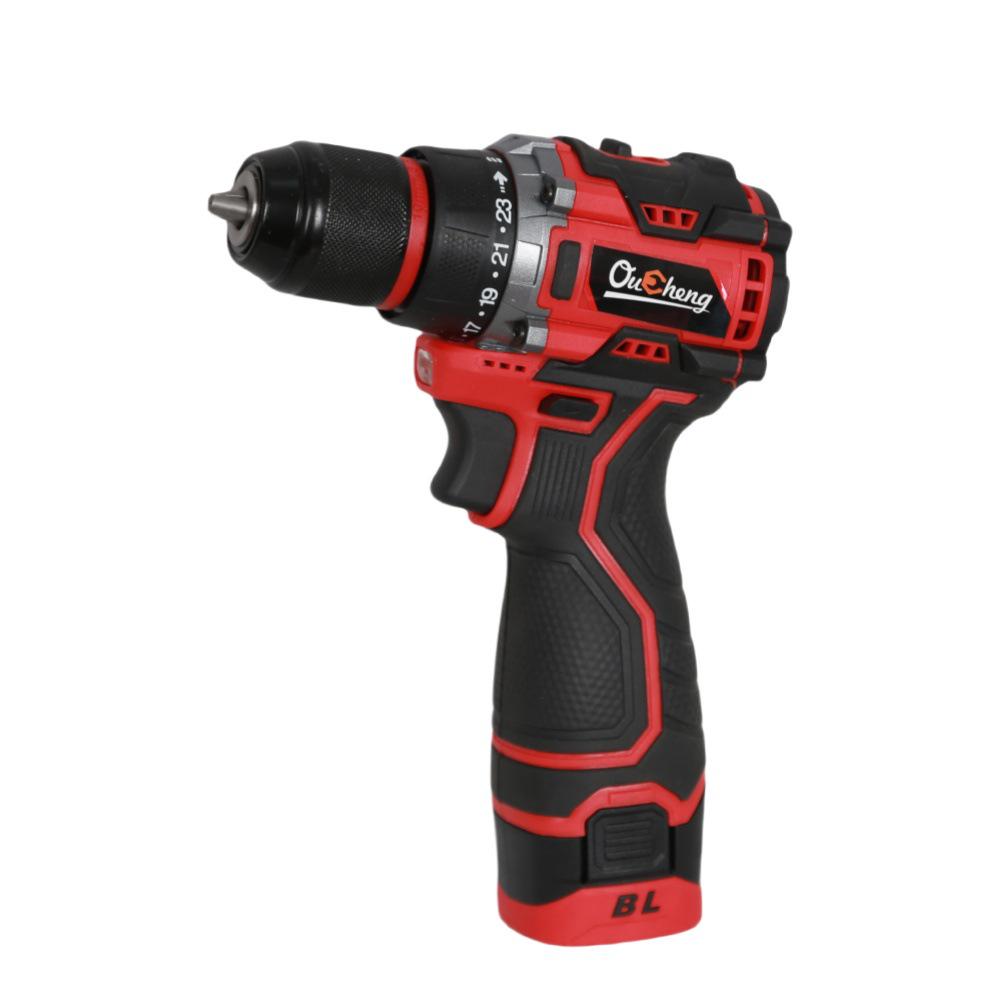 16.8V Brushless Multifunctional Electric Drill & Screwdriver with Lithium Battery