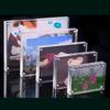 Magnetic Poster Display Stand Transparent Photo Stand Photo Frame  for Room Desk Home Decoration