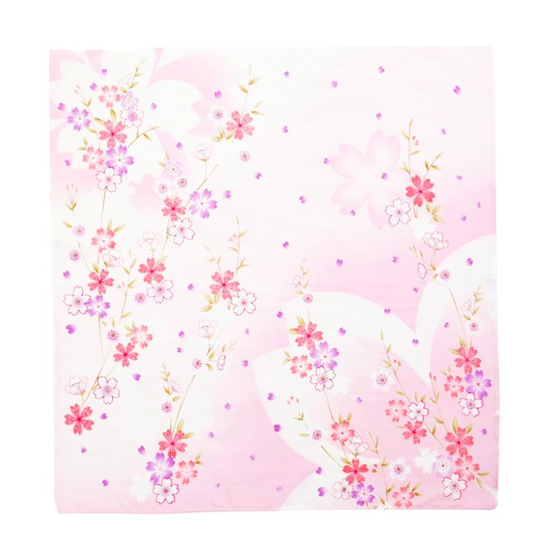 3Pcs/Pack Hand Towel Bandannas 43x43CM Japanese Style Cotton Women Wedding Party Ladies' Cherry Blossom Handkerchiefs