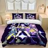 K-Pop: Juego de Funda Nórdica Demon Hunters Ropa de Cama Linda con Fundas de Almohada Gran Regalo Decoración de Habitación Infantil Perfecto para Habitación de Invitados Hogar