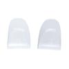 2 PCS  Set Durable R2 L2 Buttons Trigger Extender Extension for PS4 Controller (Transparent)